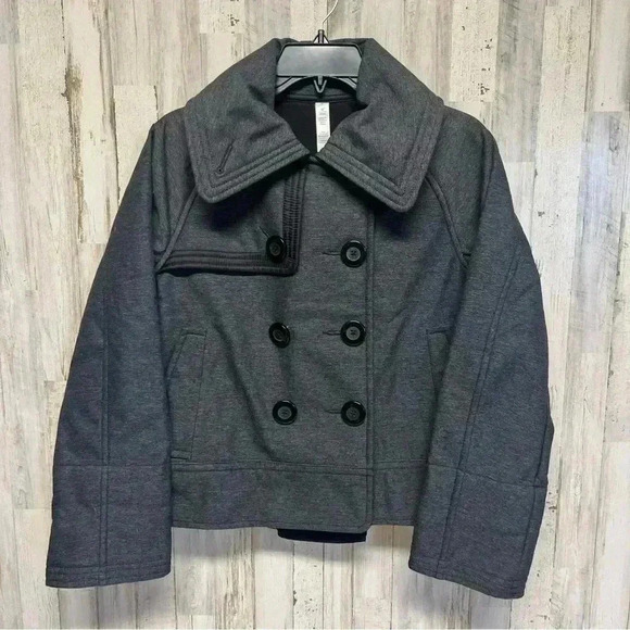 Lululemon COCO Jacket Swing Coat 4 Grey Softshell - Picture 3 of 9